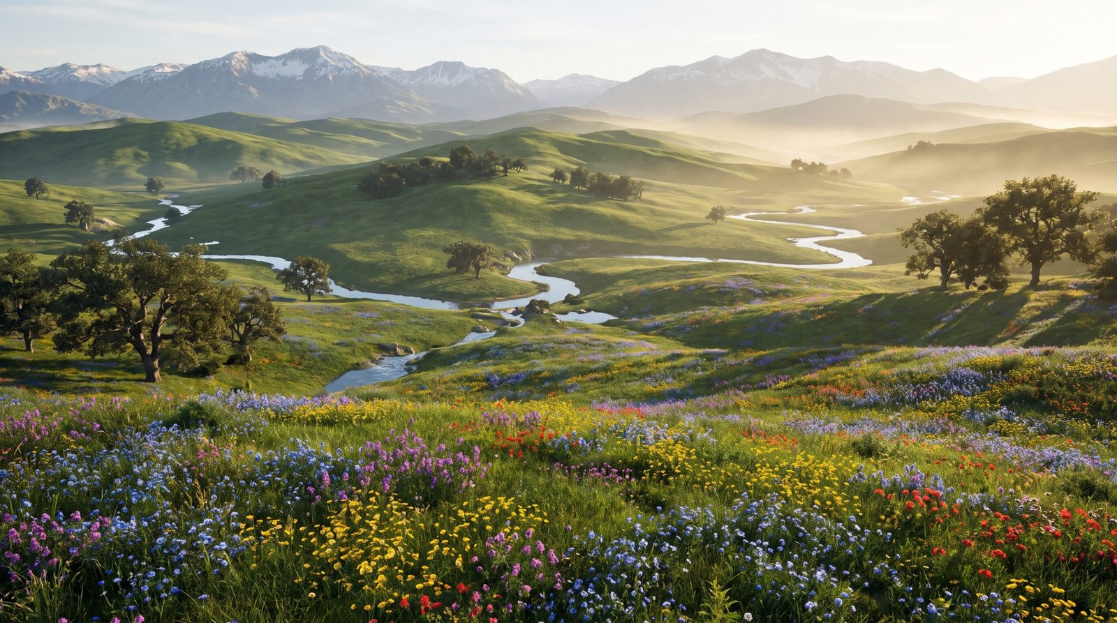 Emerald Highlands Wallpaper